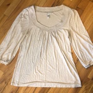 Banana Republic Flow 3/4 Sleeve top